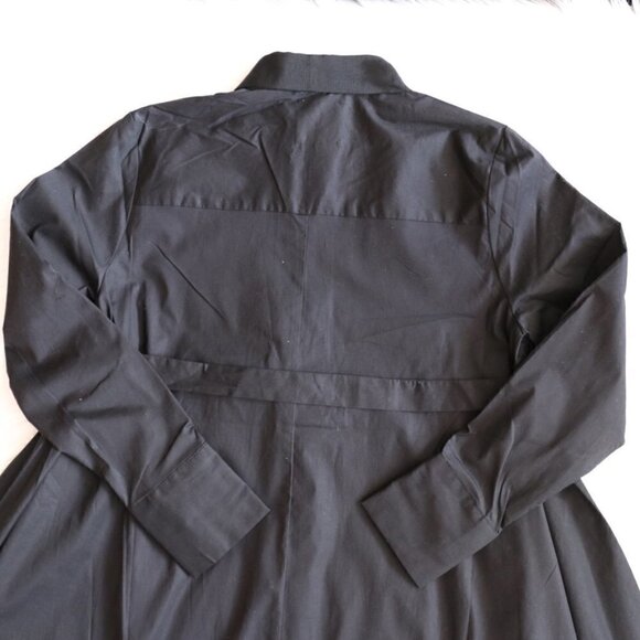 NEW Dubgee By Whoopi Hi-Low Black Belted Tunic Size 2X - Picture 7 of 12